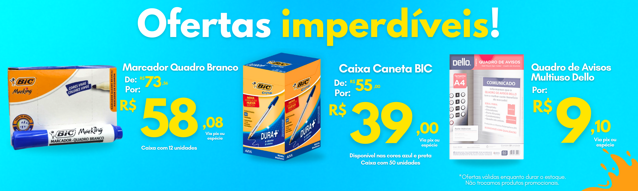 Produtos em ofertas